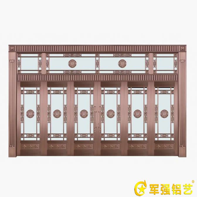 豪華星級酒店純銅大門