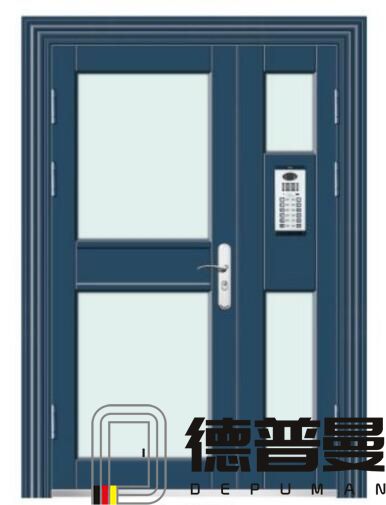 高端小區專用氟碳樓宇門