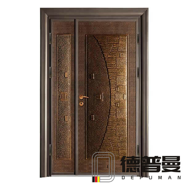 豪華高端中式別墅入戶門