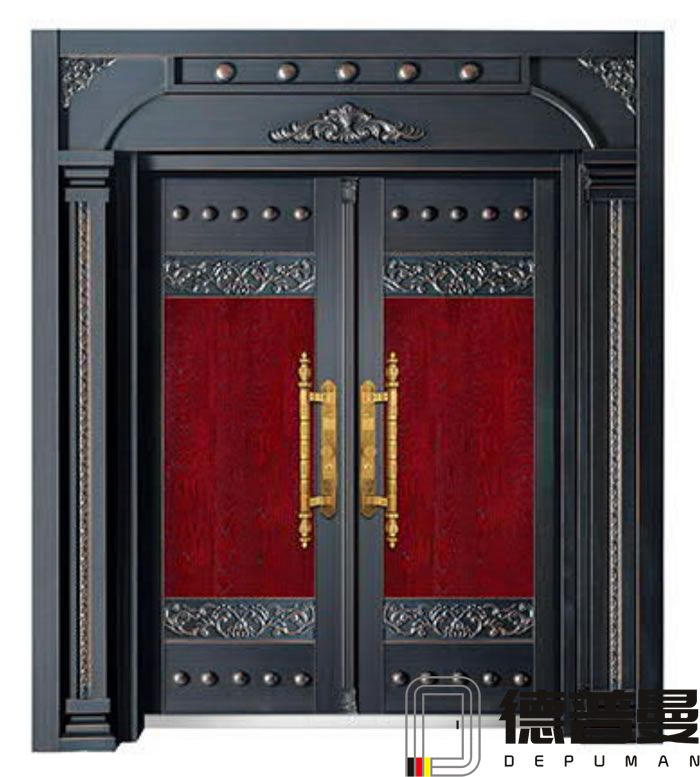 中式復古別墅拼接門廠家